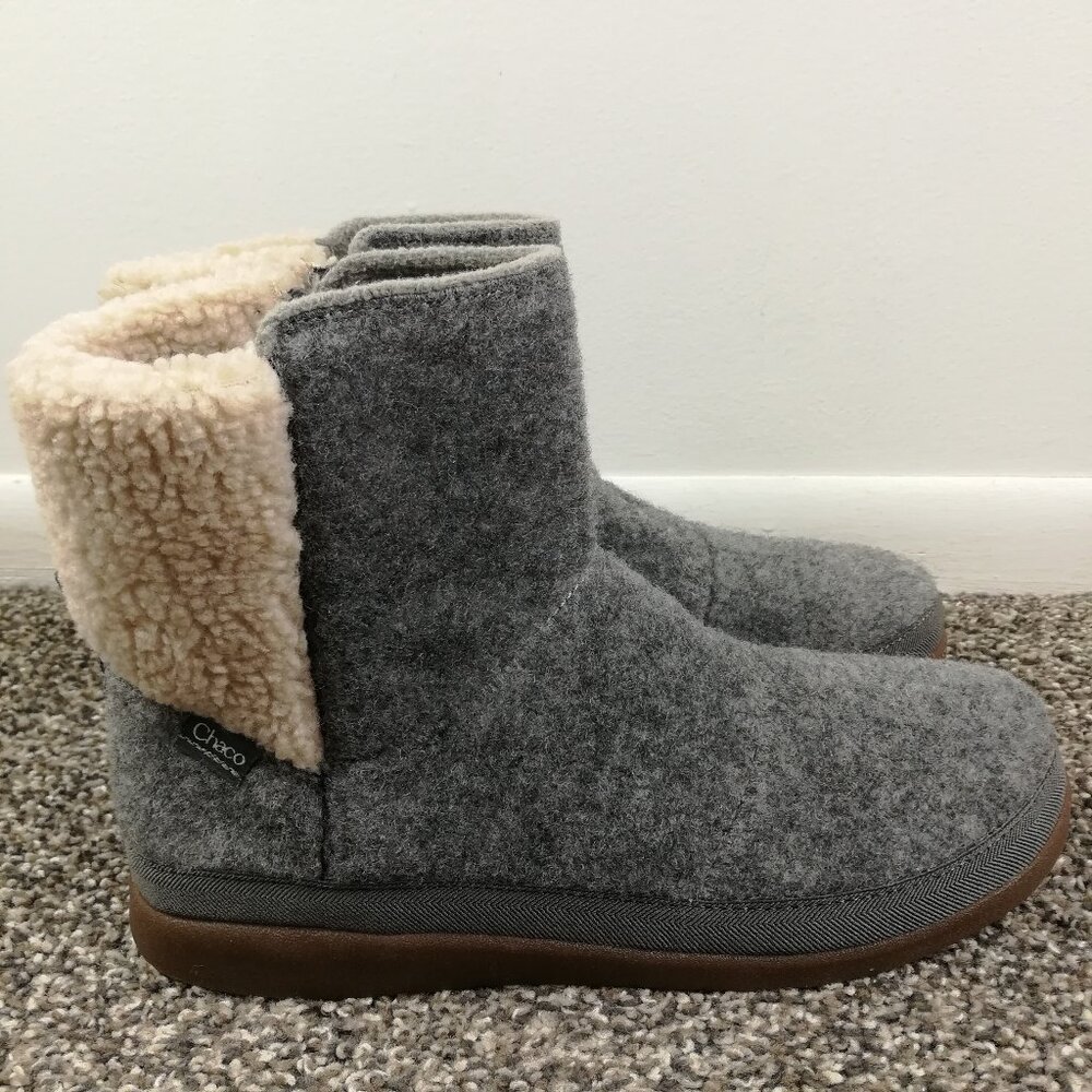 Chaco Womens Size 10 Revel Tall Grey Chelsea Boots JCH109344 New?